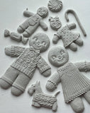 IOD Decor Moulds Ginger and & Spice by Iron Orchid Designs Retired IOD
