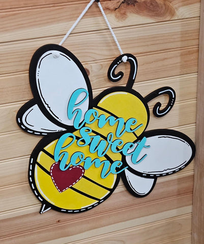 DIY Kits 19" Bee Doorhanger