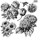 IOD Decor Stamp Garden Bouquet