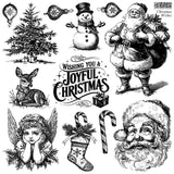 Christmas Wishes 12x12 IOD Stamp™