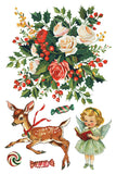 IOD TRansfer Kitschy Christmas 8x12