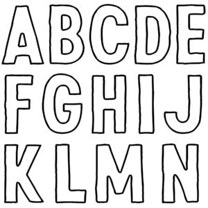 IOD Decor Stamps Retro Alphabet Set